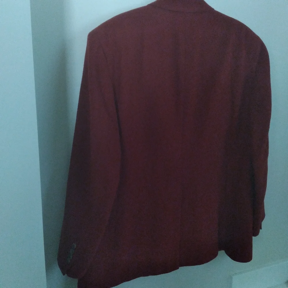 Bill‎ Blass Classic Camel Hair Rust Men's Fall Winter Vintage Blazer